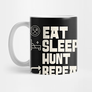 Eat Sleep Hunt Repeat Mug